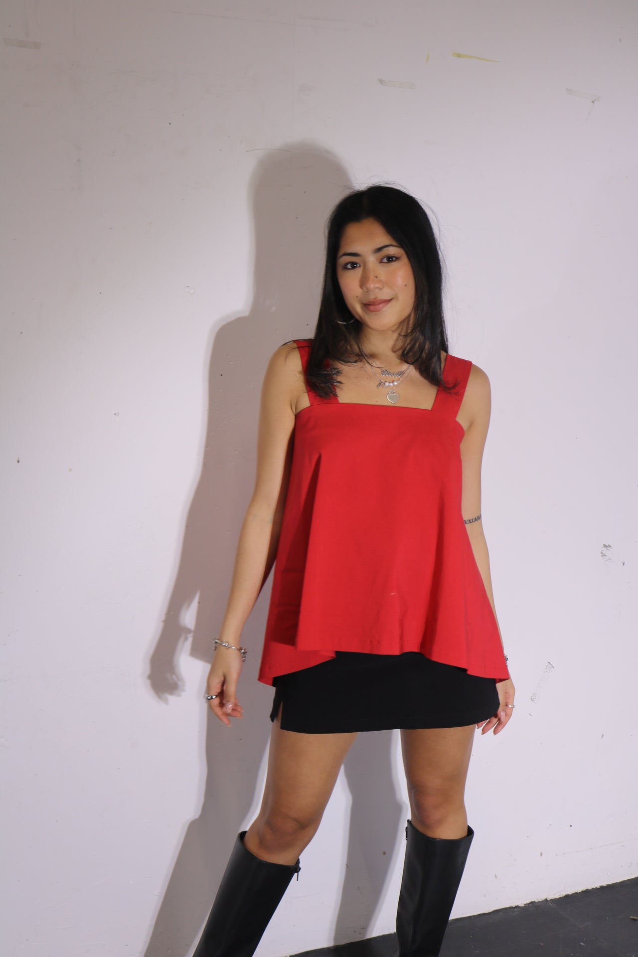The Red Macy Top