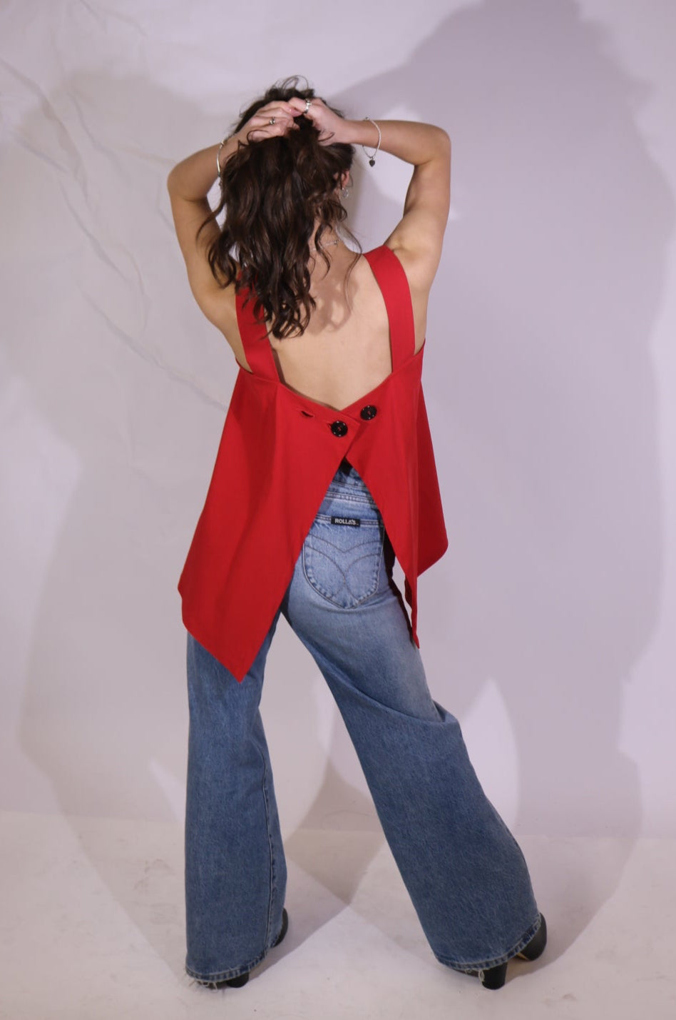 The Red Macy Top