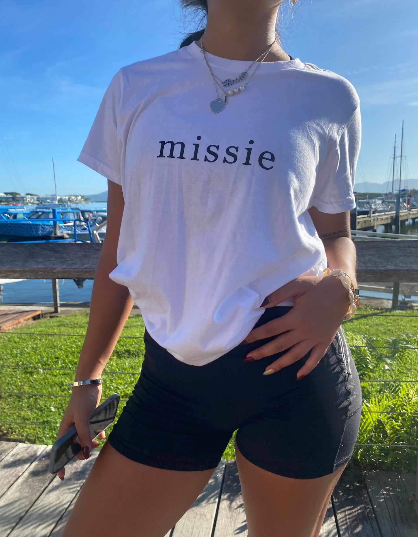 Branding Tee - White