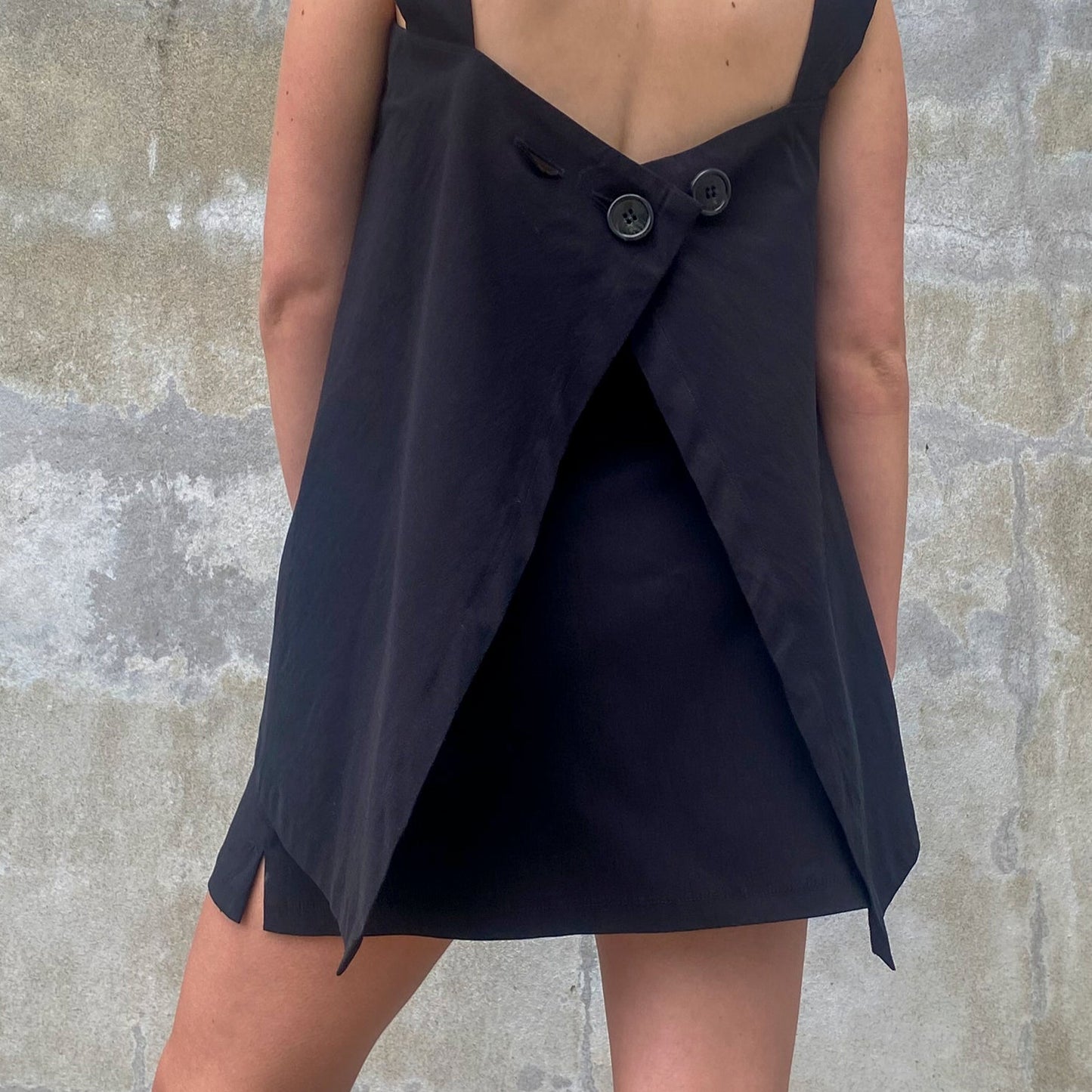 The Black Macy Top