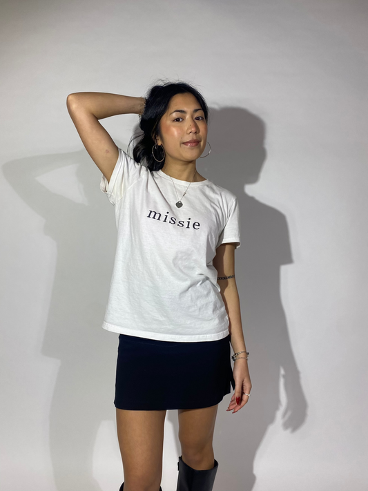 The missie Tee - White