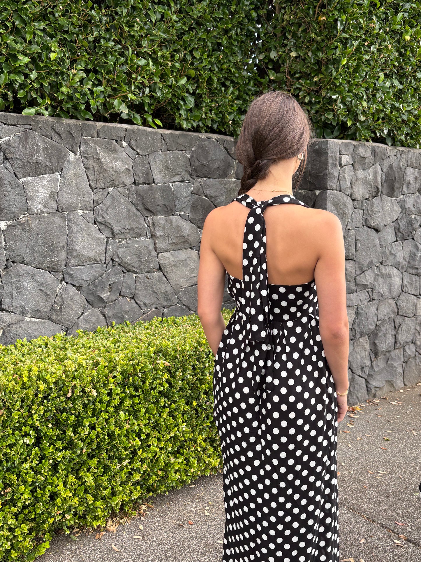 Ellise Black Maxi Dress